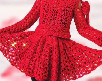 The Delias Crochet Wrap Skirt. Digital Crochet Pattern.