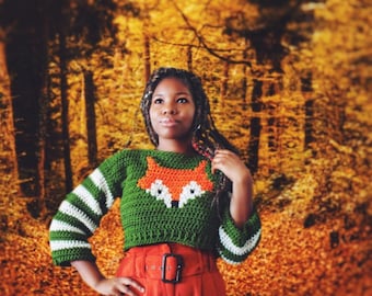 The Foxy Browne Crochet Top Pattern. Digital Download!