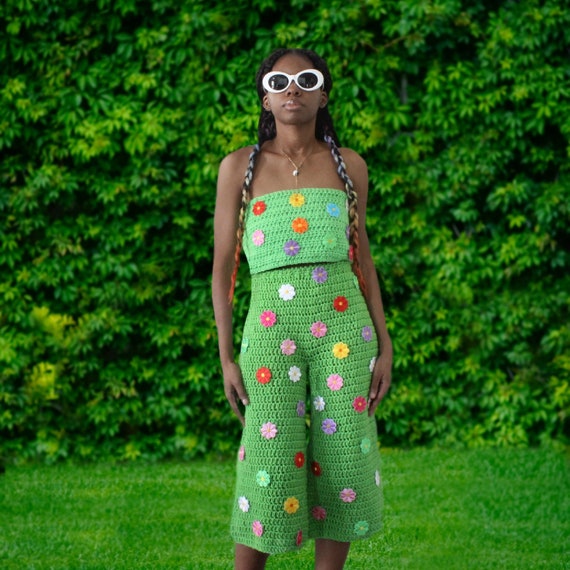 The Perennial Crochet Set Crochet Pants 