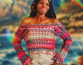 The Wills Crochet Top Pattern. Instant Digital Download!