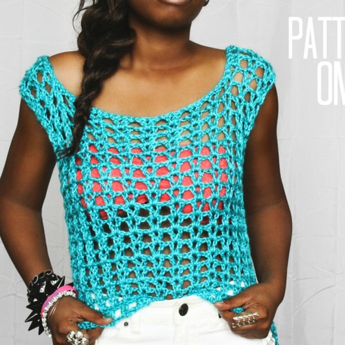 Macrame Cardigan Digital PDF Crochet Pattern | Etsy