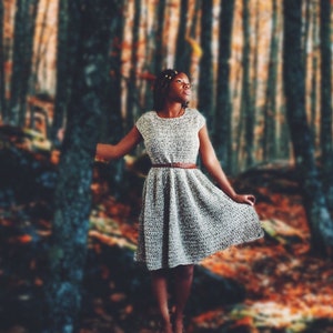 The Rustic Light Crochet Dress Pattern. Instant Download!