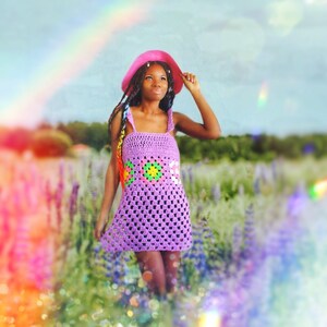 The Petunia Hills Crochet Dress Pattern. Instant Download!