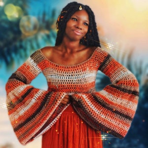 The Elysian Crochet Top Pattern. Instant  Digital Download!