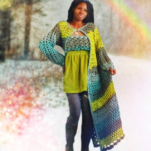 The Very Crochet Cardigan & Crochet Top Muster Set. Sofort Download!