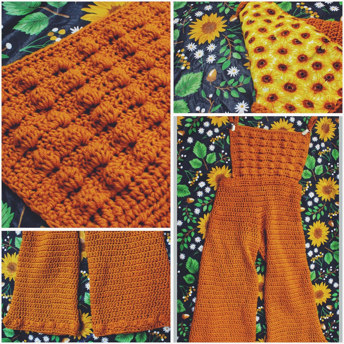 The Rume Crochet Overall Pants Pattern. Instant Digital Download. - Etsy