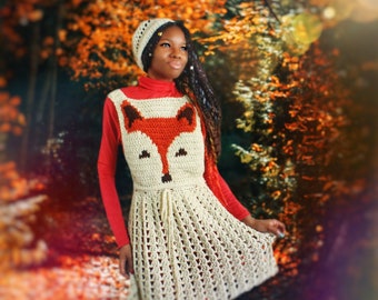 The Elle Coverall Crochet Dress Pattern. Instant Download!
