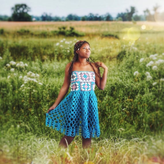 Etsy crochet dress hotsell