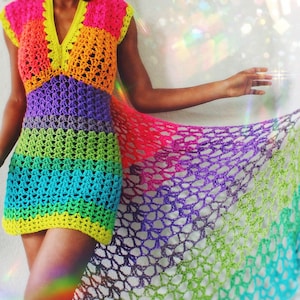 The Treiles Crochet Dress Digital Pattern. Instant Download!