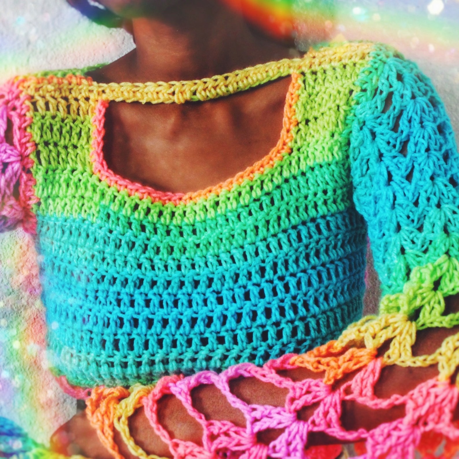The Shyne on Crochet Top Pattern. Instant Digital Download - Etsy