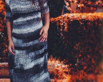 The Winter Wonderland Crochet Dress Pattern. Digital Crochet Pattern.