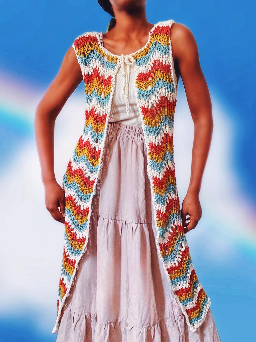 The Alyx Crochet Cardigan. Digital Crochet Pattern. - Etsy