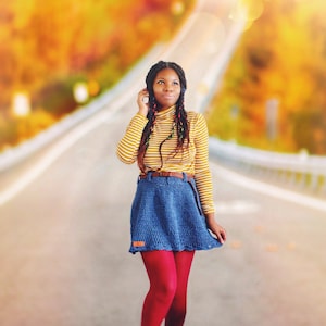 Het Min Denim gehaakte rokpatroon. Directe download!