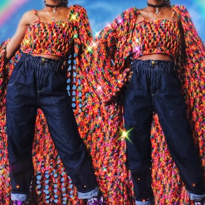 The Galaxies Crochet Duster/ Crochet Cardigan Pattern. Digital Pattern.