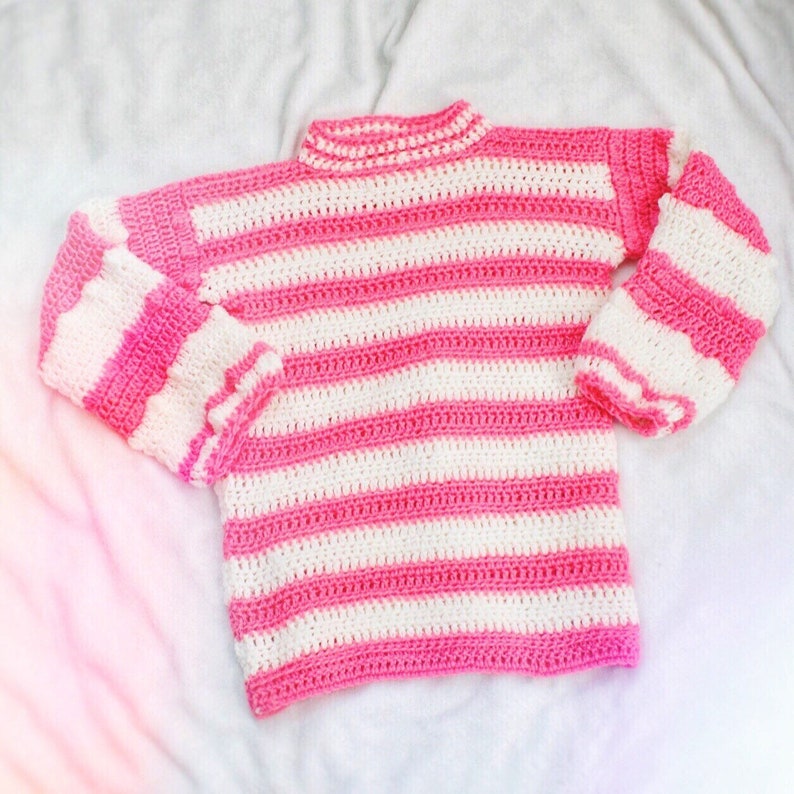 The Zehra Crochet Sweater Dress Pattern. Instant Download Etsy