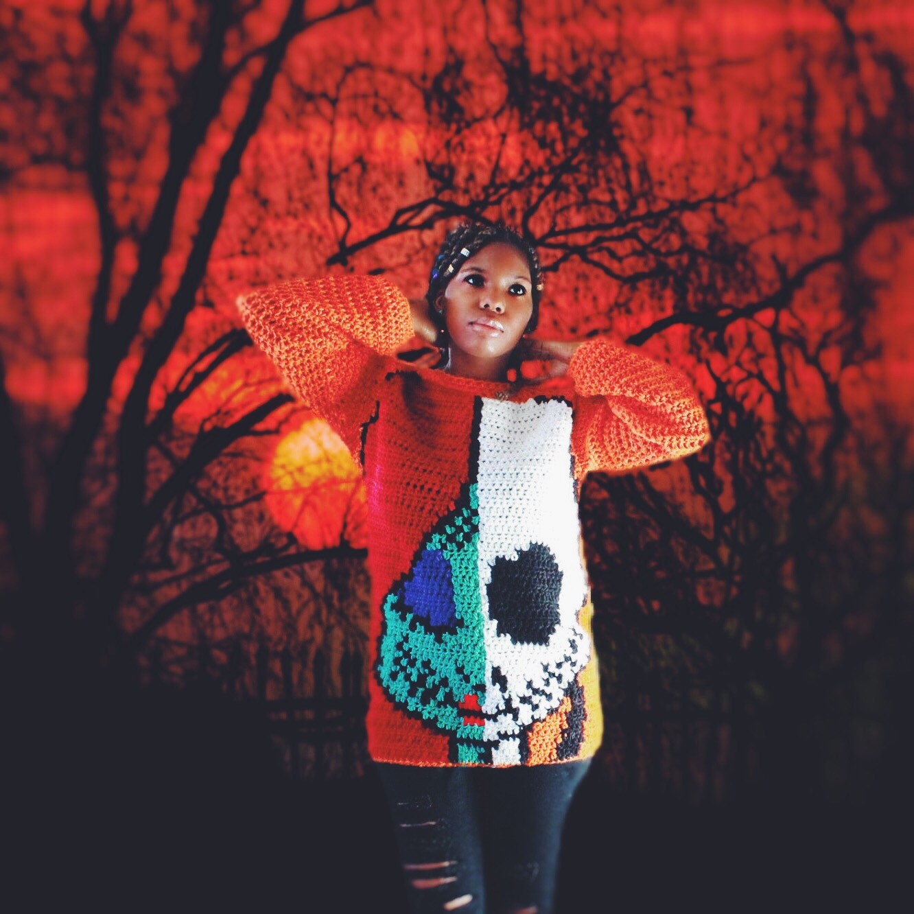 jack and sally sweater