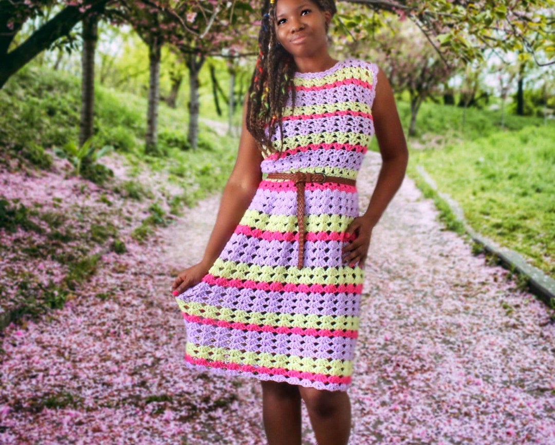 garden crochet dress Serene Garden Crochet Ivory Dress