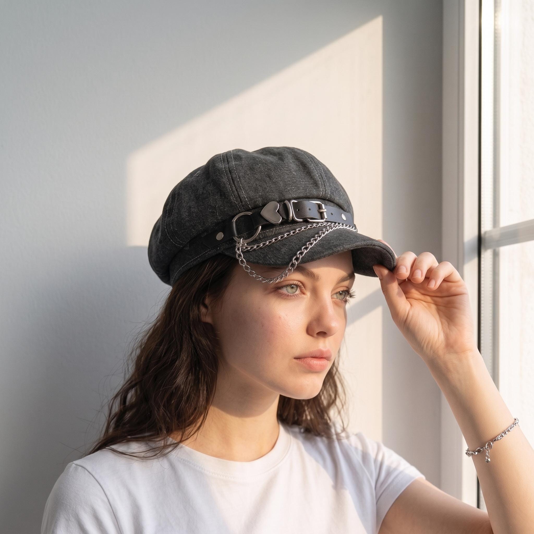 Y2k Denim Hat - Etsy