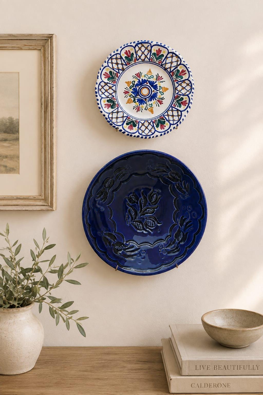 Vintage Hand Painted Spanish Ceramics - Etsy