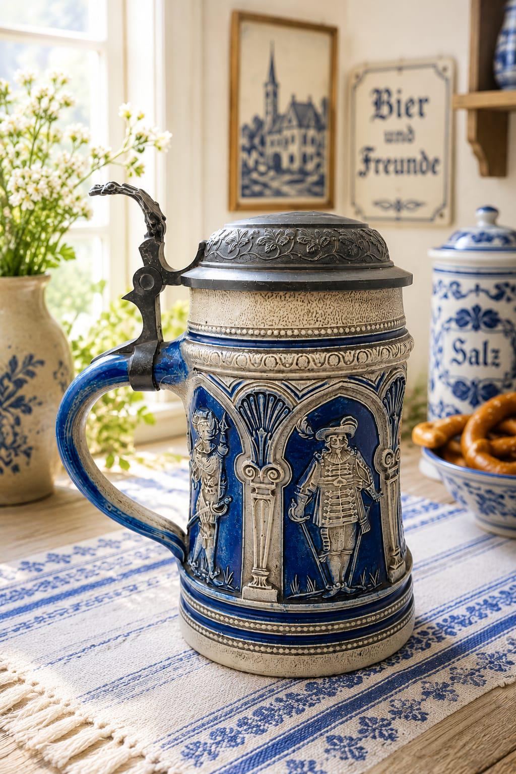 1900s Beer Stein - Etsy