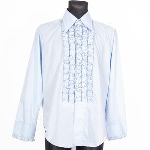 70s ruffle shirt - Etsy 日本