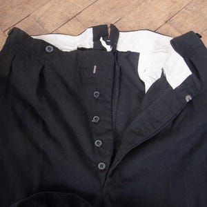 1940s Black Trousers - Etsy