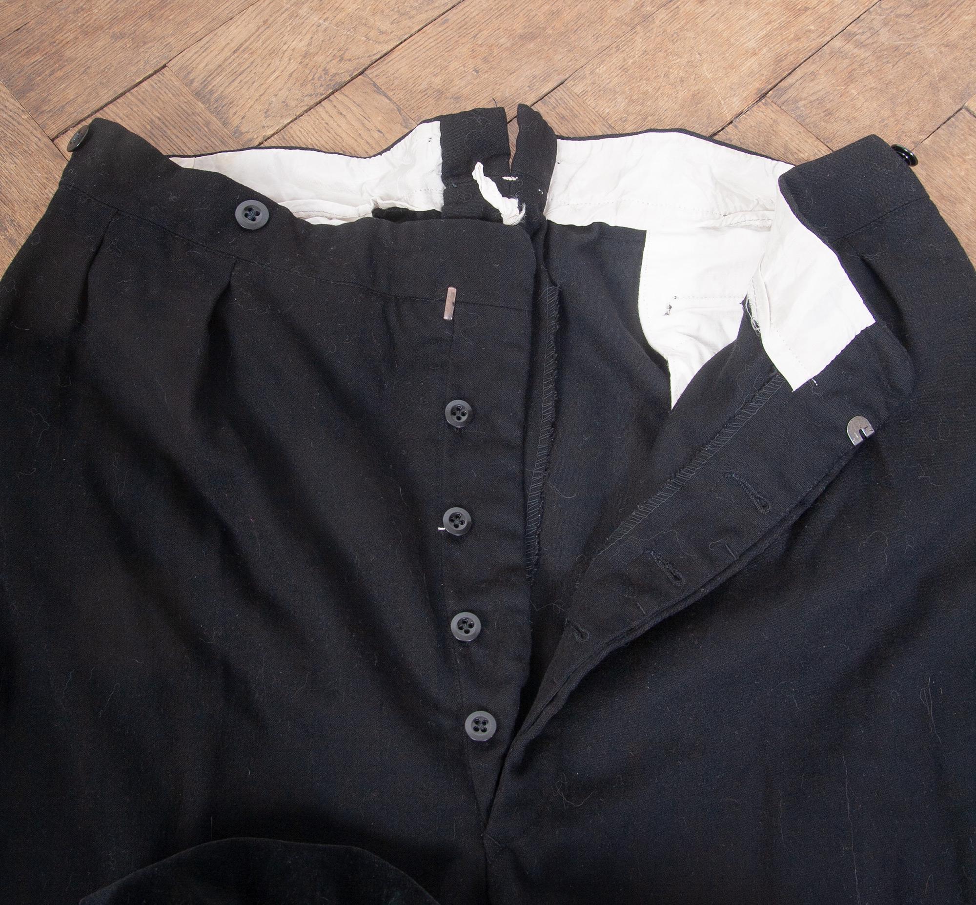 1950s Black Trousers - Etsy