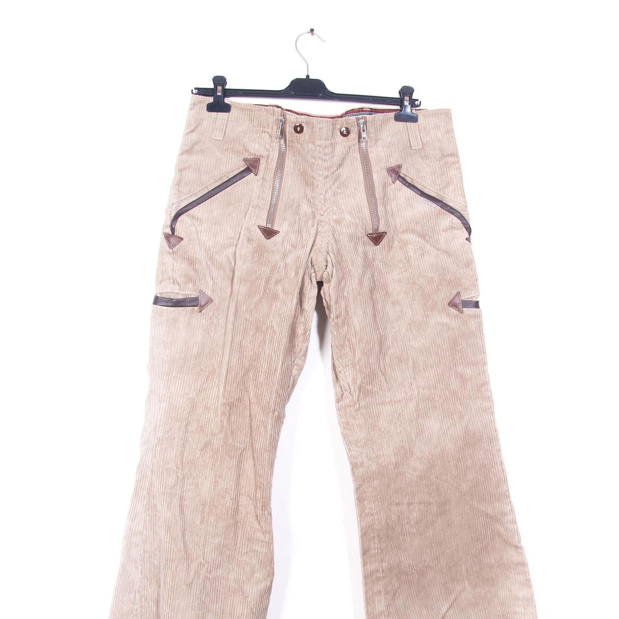 Zip-Up 00s archive double zip corduroy jacket Corduroy Jacket Free 