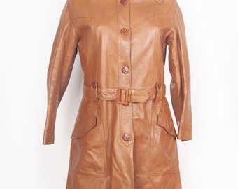 RARE 1970's Adam and Eve Leather Jacket • XS/S - Etsy