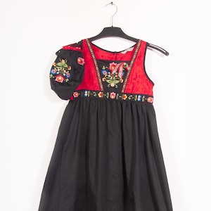 Nordic Embroidered Dress - Etsy
