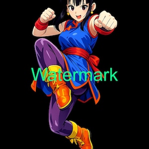 Dragon Ball Women PNG Bundle | Bulma, Videl, Chi-Chi, Android 18 (Digital Download)