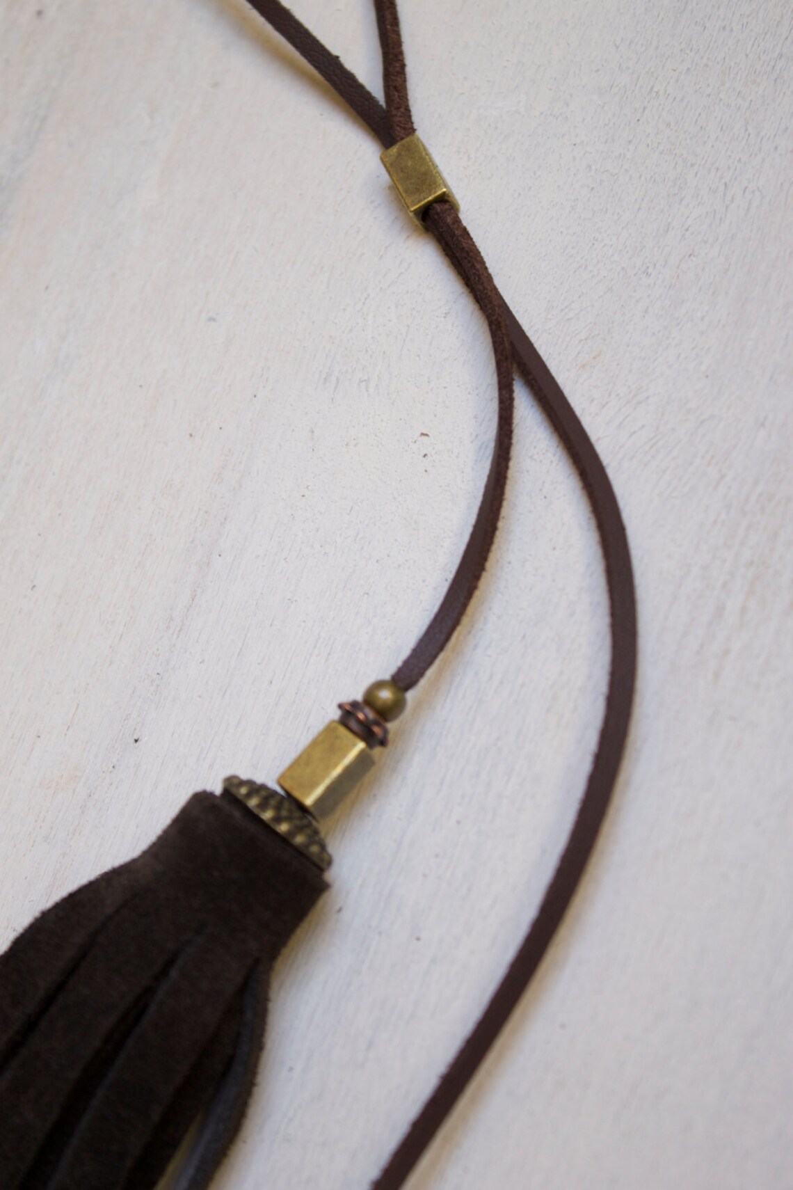 Charm Tassel Bag Brown Leather Tassels for Bags Fringed Etsy