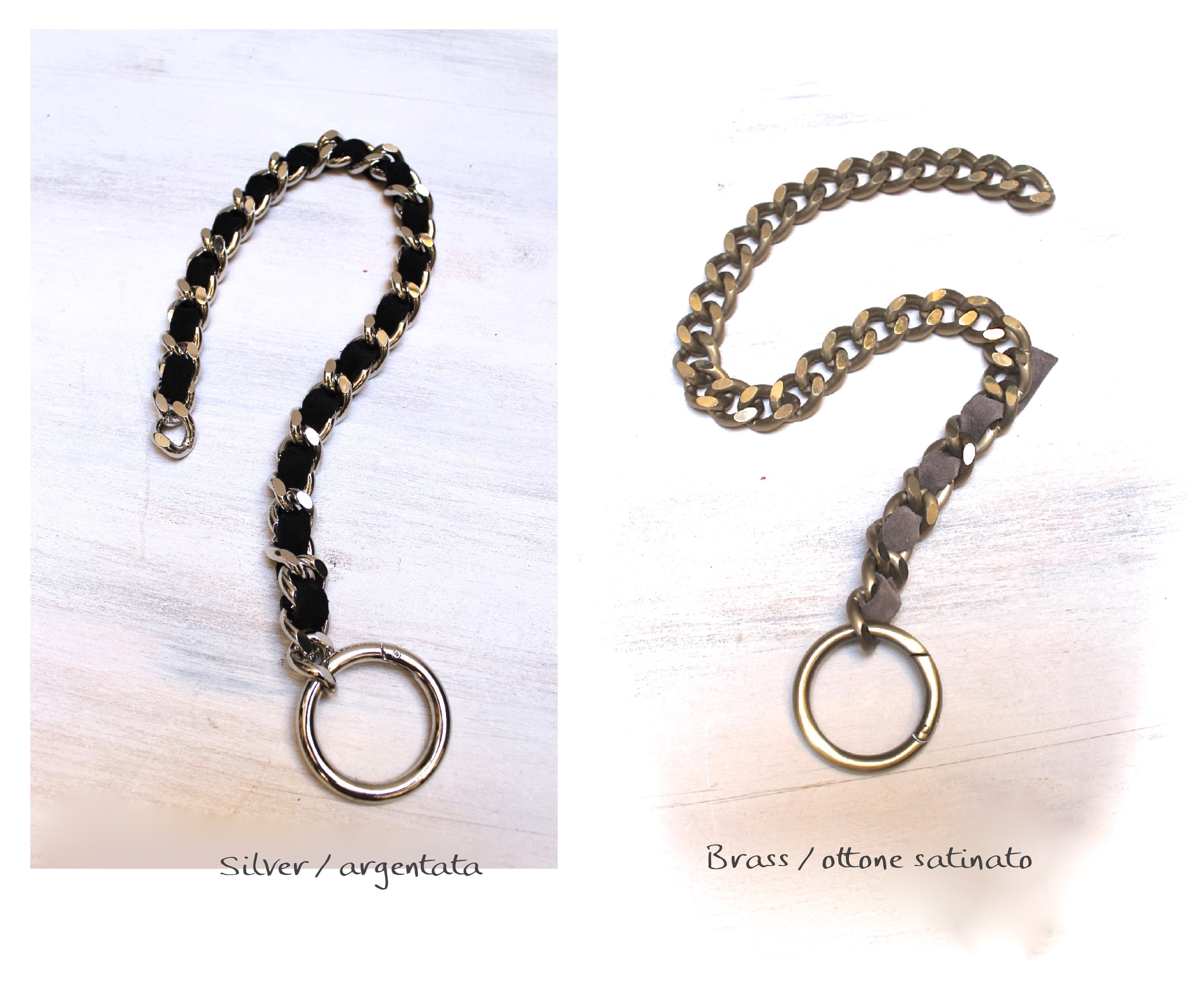Cow Suede Long Key Ring | hobo