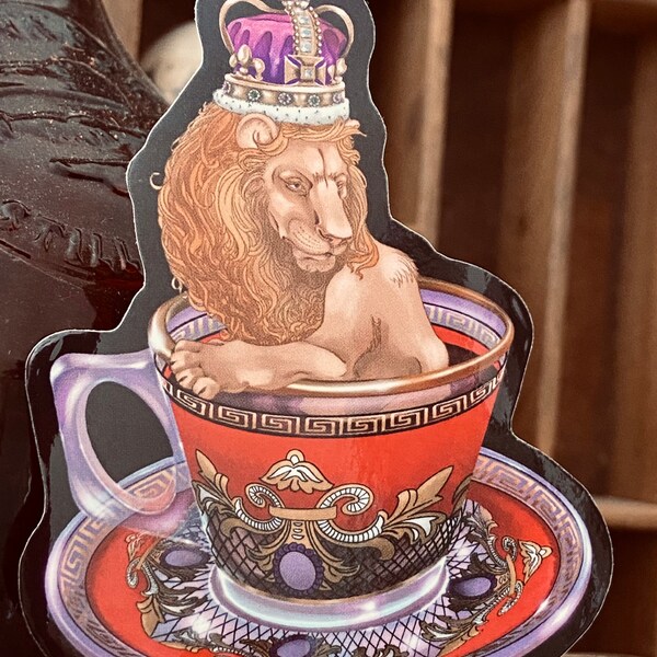 Teacup Lion Etsy