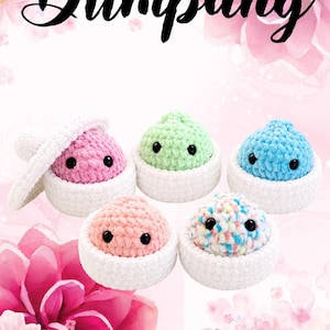 Dumpling Patron Crochet Dumpling PDF Français | Tutoriel Amigurumi Doudou | Fichier Numérique | Peluche DIY | Création Crochet