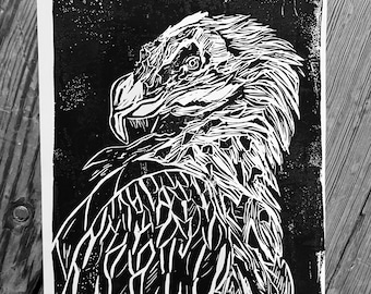 Estampado de pájaro dragón