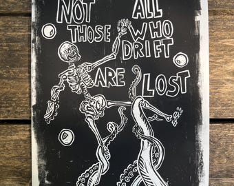 Impresión de vagabundos
