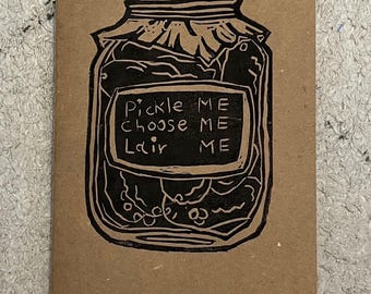 Cuaderno impreso Pickle Me