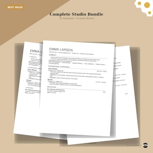 Interactive Resume Builder Tool | CV Maker with 48 Templates (PDF/Word Export)