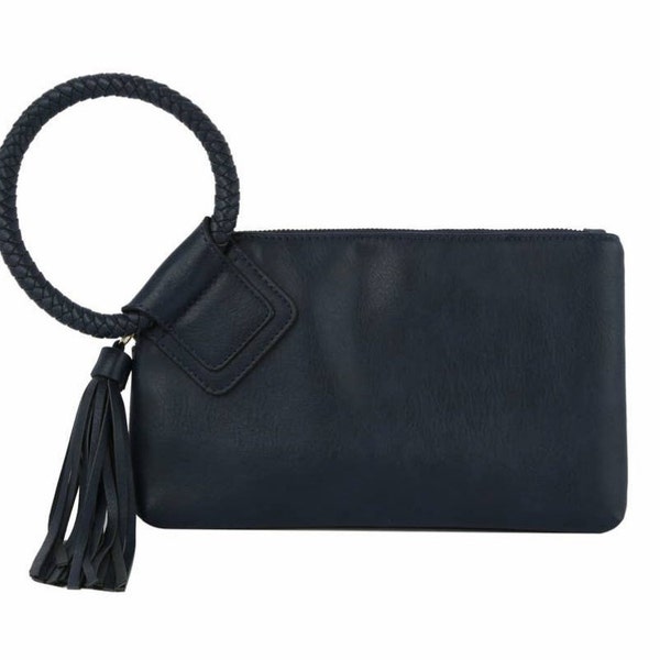 100% Endless Soft Vegan Leather Bangle Clutch Wristlet