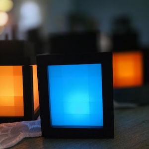 Glow-in-the-Dark Pixelated Lantern