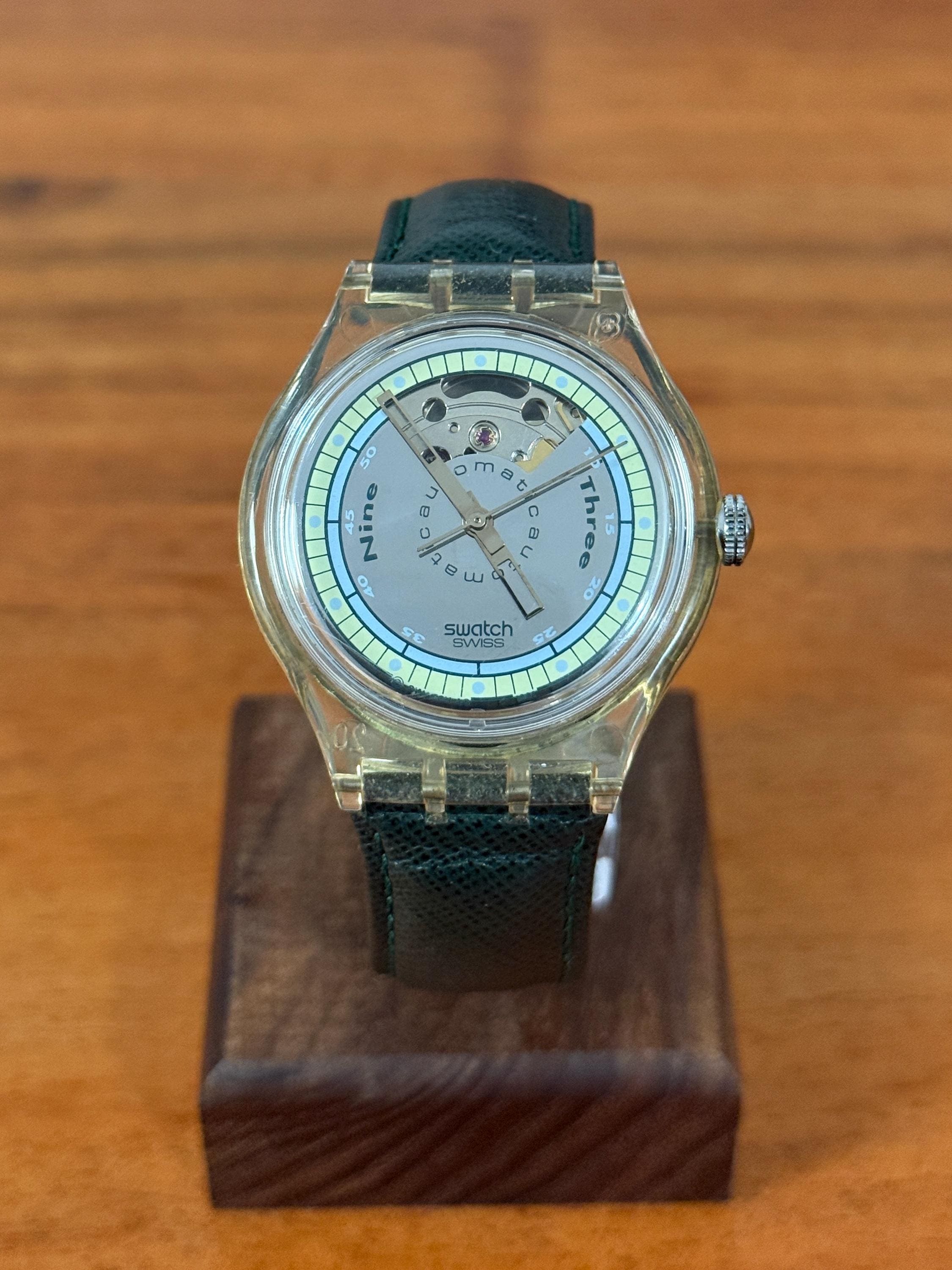 90s automatic swatch watch - Etsy 日本