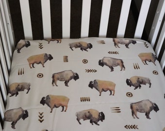 bison crib bedding