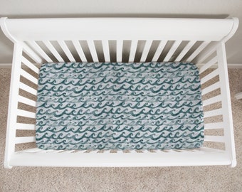 wave crib sheet