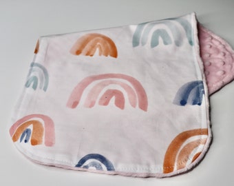 minky burp cloths