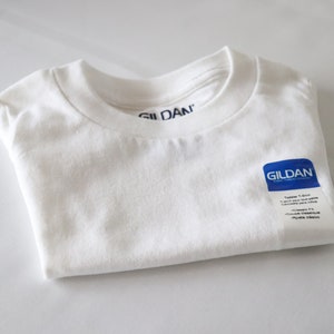 T-shirt blanc vierges