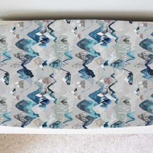 Mountain Blue Changing Pad Cover