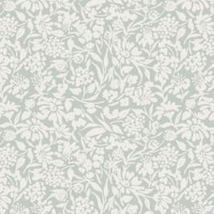 Sage Floral Crib Sheet