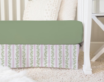 Baby Shower Gift Baby Girl Gift New Mom Gift Nursery Item Libby Pink Nursery Coordinates