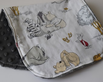 Serviette Minky Burp - Ours